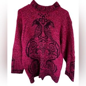 Nor’Easterly Tradition Vintage Women’s  Scotland New Wool Pullover Sweater Sz M